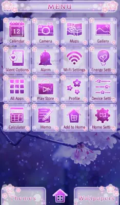 Cherry Blossoms in the Rain android App screenshot 3